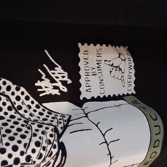 Black Graphic Tee - Picture 4 of 10